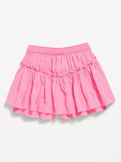 High-Waisted Skort for Toddler Girls