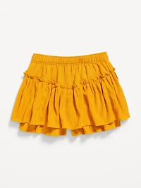 High-Waisted Skort for Toddler Girls
