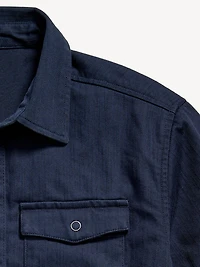 Short-Sleeve Western Pocket Shirt for Boys