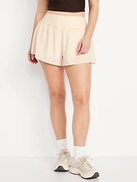 High-Waisted StretchTech 2-in-1 Shorts - 3-inch inseam