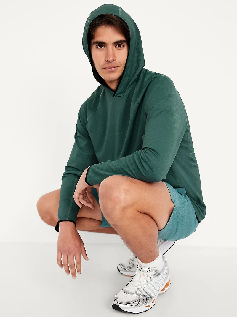 Loose Fit Pullover Run Hoodie