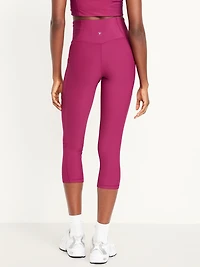High-Waisted PowerSoft Crop Pocket Leggings