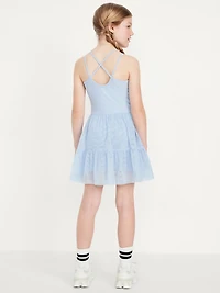 PowerSoft Sleeveless Tutu Athletic Dress for Girls
