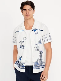 Short-Sleeve Camp Shirt
