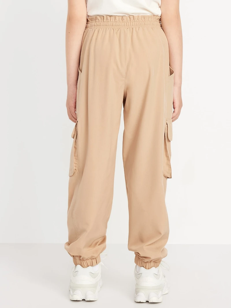 High-Waisted StretchTech Performance Joggers for Girls