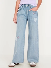 Super Baggy Wide-Leg Jeans for Girls
