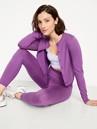CloudComfy Cropped Cardigan