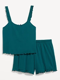 Pointelle Pajama Short Set