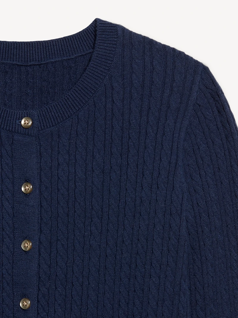 SoSoft Cropped Cardigan Sweater