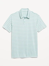 CloudMotion Striped Polo