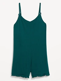 Pointelle Pajama Romper