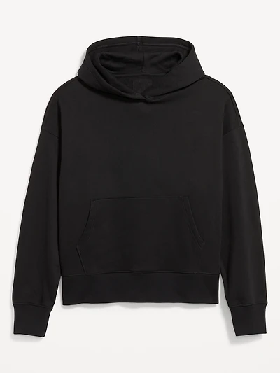 Oversized Cropped Hoodie