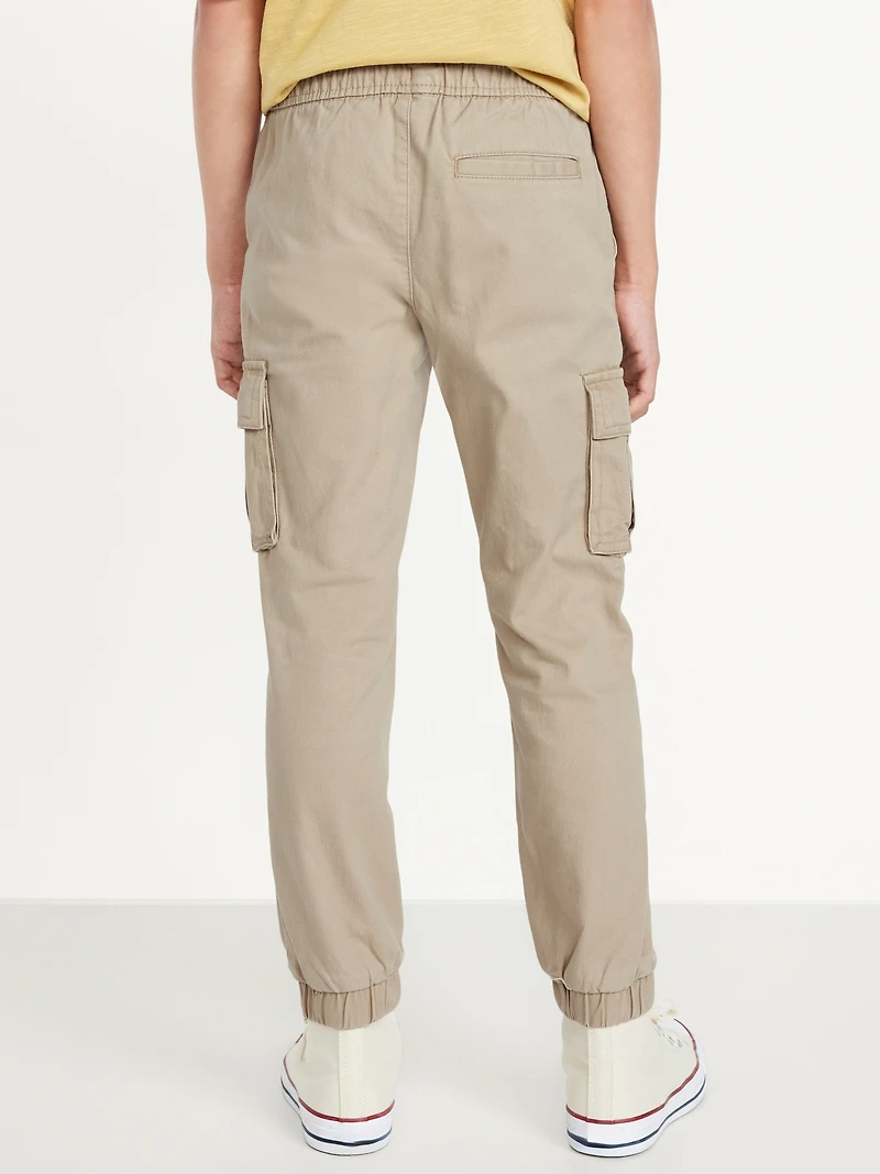 Built-In Flex Twill Cargo Jogger Pants for Boys