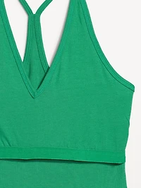 Racerback Crop Tank Top