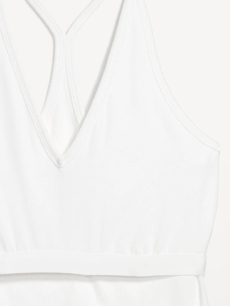 Racerback Crop Tank Top