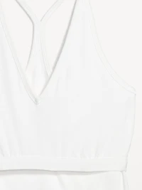 Racerback Crop Tank Top