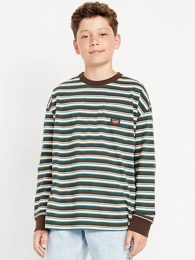 Oversized Long-Sleeve T-Shirt for Boys