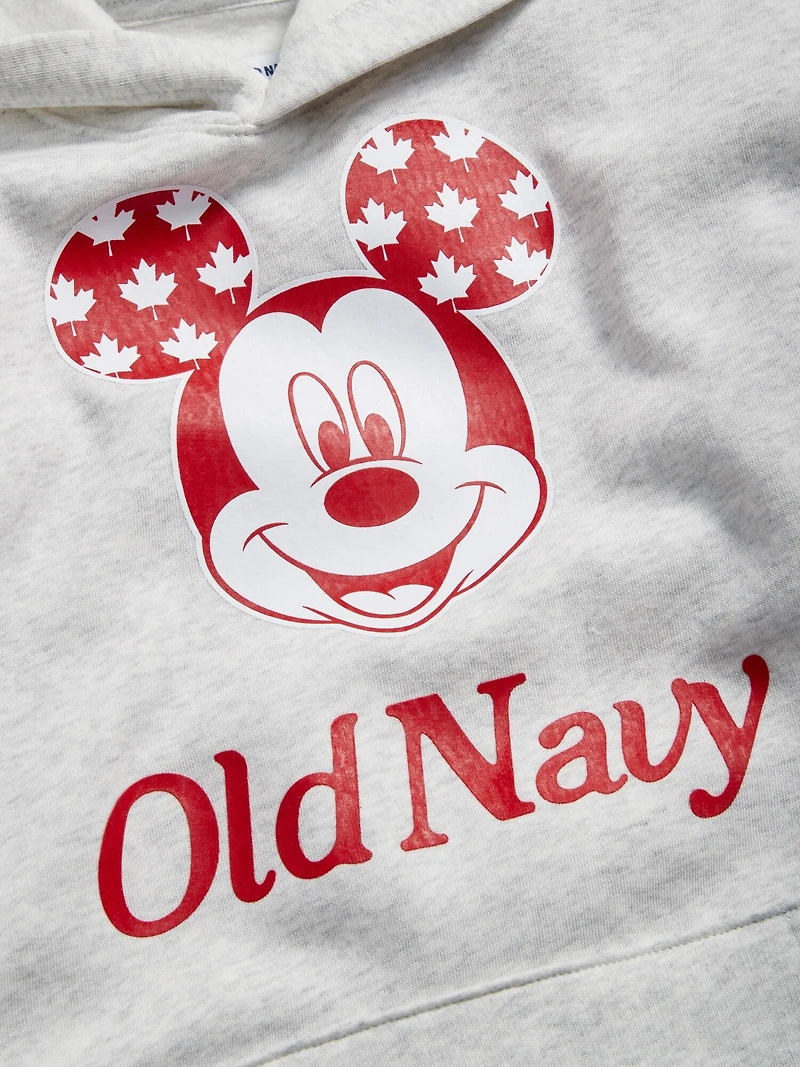 Old Navy x Disney© Mickey Mouse Gender-Neutral Flag Logo-Graphic Pullover Hoodie for Kids