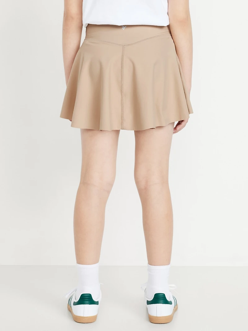 High-Waisted PowerSoft Skort for Girls