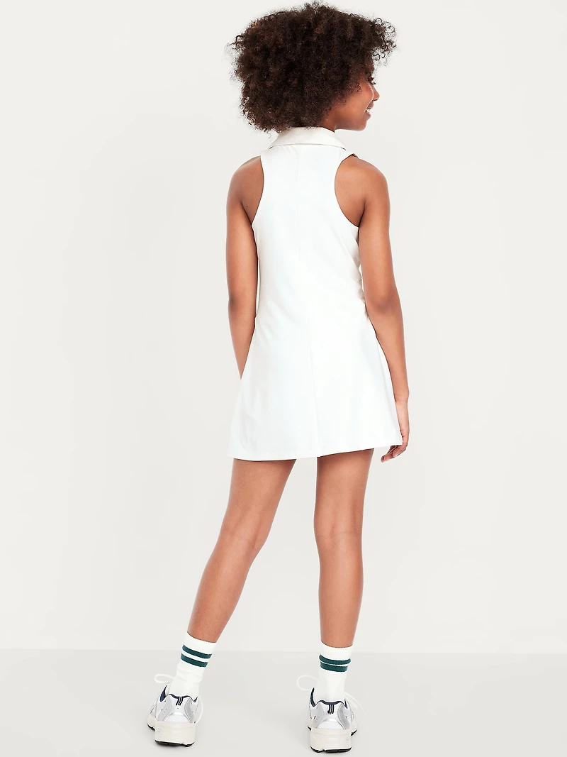 PowerSoft Sleeveless Polo Athletic Dress for Girls