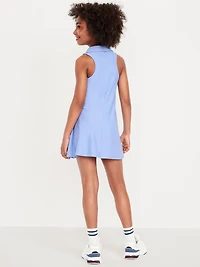 PowerSoft Sleeveless Polo Athletic Dress for Girls