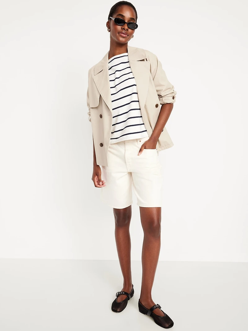 Long-Sleeve Mariner Loose T-Shirt