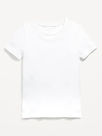Fitted Seamless Ribbed Performance Top for Girls