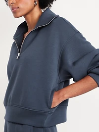 Bounce Fleece Half-Zip Pullover Sweatshirt