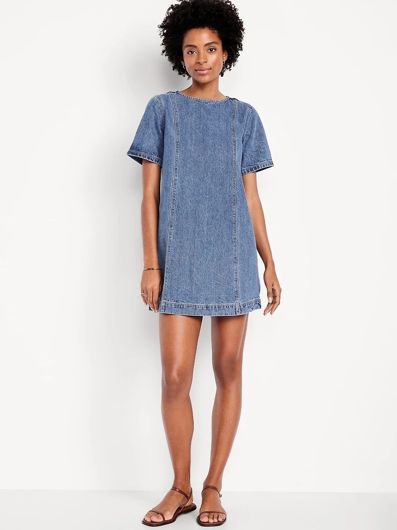 Denim Mini Dress