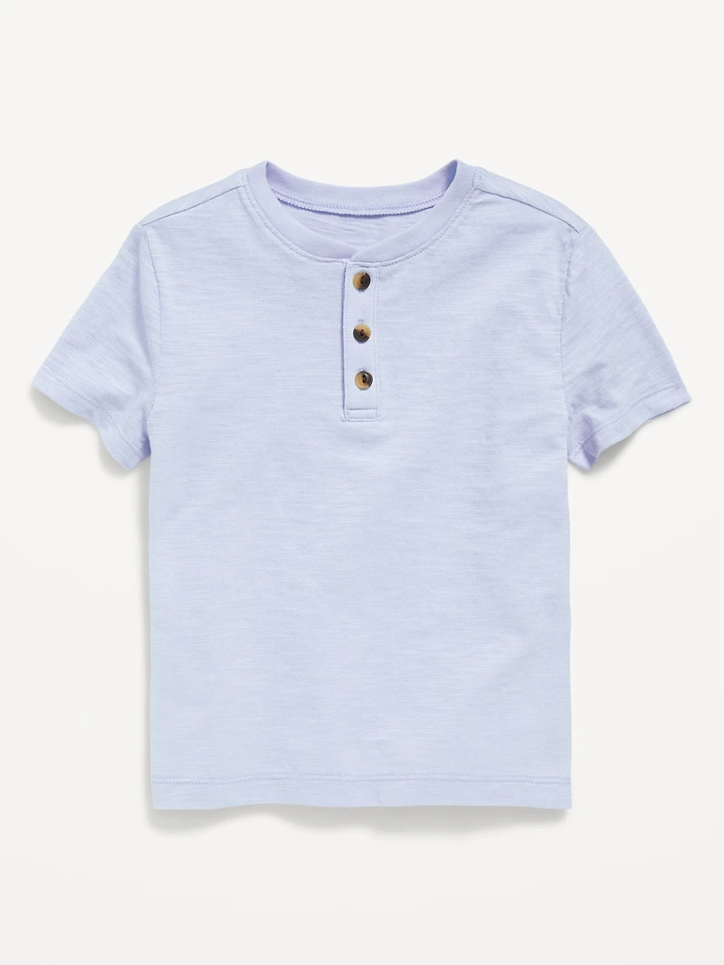 Short-Sleeve Henley T-Shirt for Toddler Boys