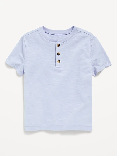 Short-Sleeve Henley T-Shirt for Toddler Boys