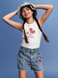 Old Navy x Disney© Mickey Mouse Fitted Flag Logo-Graphic Tank for Girls