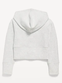 CozePlush 2-Way-Zip Hoodie for Girls