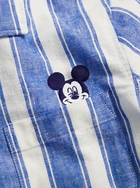 Old Navy x Disney© Linen-Blend Pocket Shirt for Boys