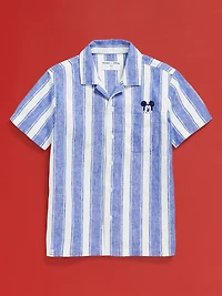 Old Navy x Disney© Linen-Blend Pocket Shirt for Boys