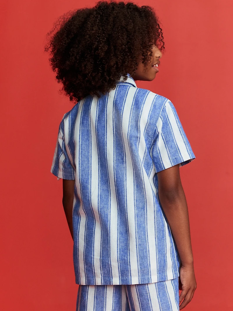Old Navy x Disney© Linen-Blend Pocket Shirt for Boys