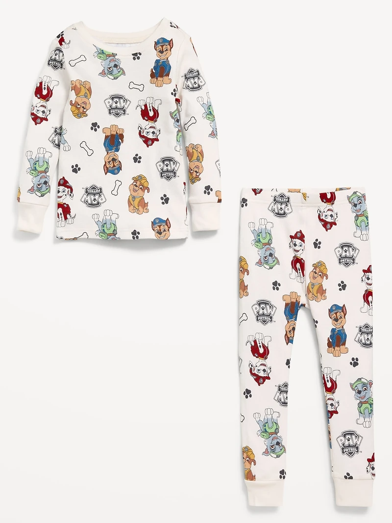 Unisex Graphic Snug-Fit Pajama Set for Toddler & Baby