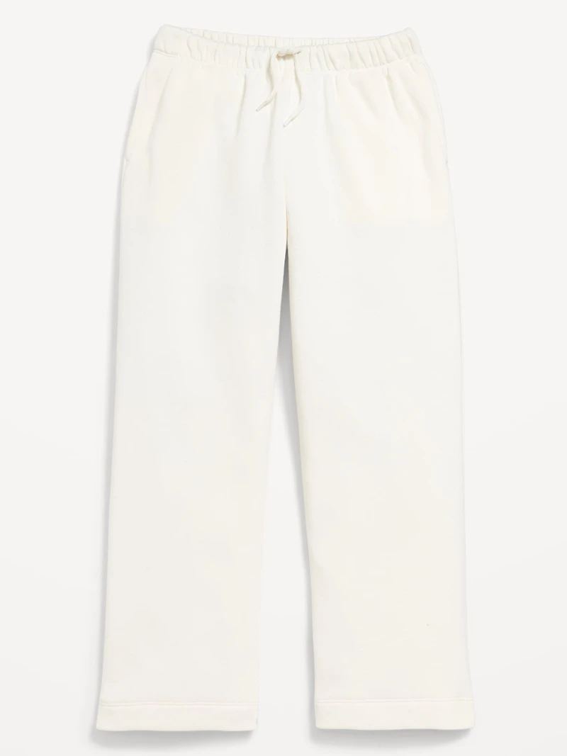 Favorite Fleece High-Waisted Wide-Leg Sweatpants for Girls