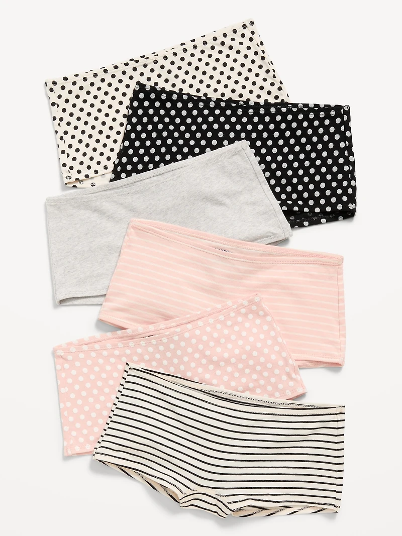 Boys'horts Underwear 6-Pack for Girls