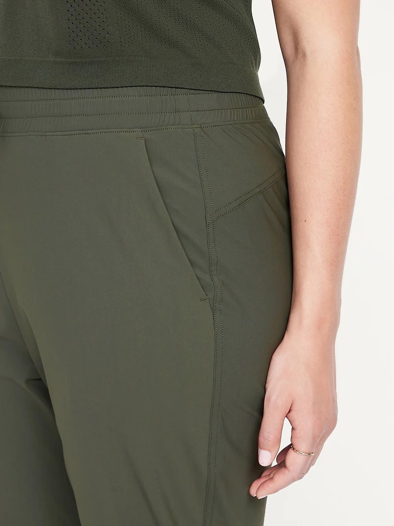 High-Waisted SleekTech Joggers