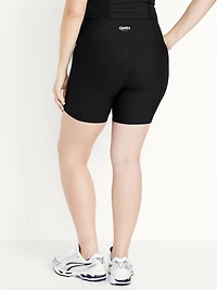High-Waisted PowerSoft Biker Shorts -- 6-inch inseam