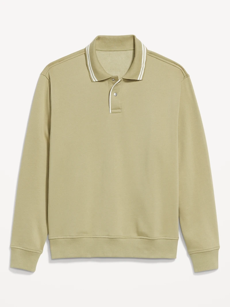 Loose Fleece Polo