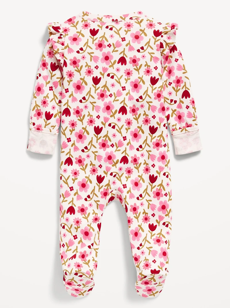 2-Way-Zip Sleep & Play Footed One-Piece for Baby