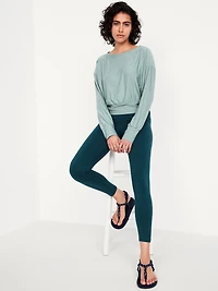 CloudMotion Boat-Neck Top