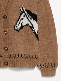 Wool-Blend Cardigan Sweater