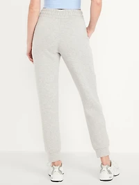 High-Waisted Bounce Fleece Jogger Sweatpants