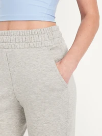 High-Waisted Bounce Fleece Jogger Sweatpants