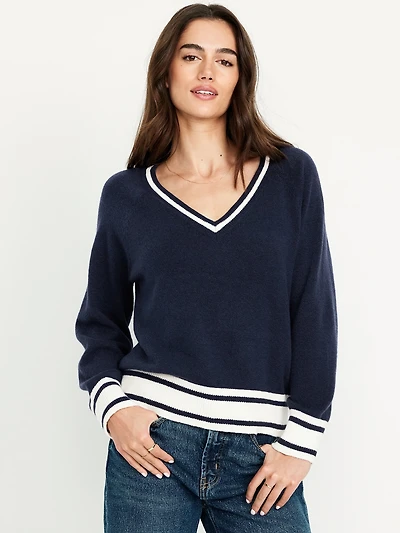 SoSoft Loose V-Neck Sweater