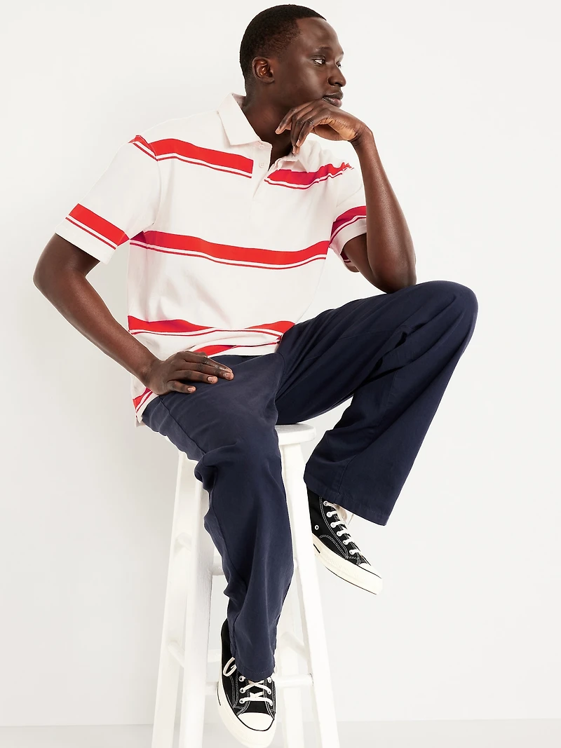 Rugby Stripe Polo