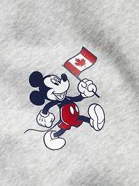 Old Navy x Disney© Mickey Mouse Flag Oversized Logo Graphic Sweatshirt
